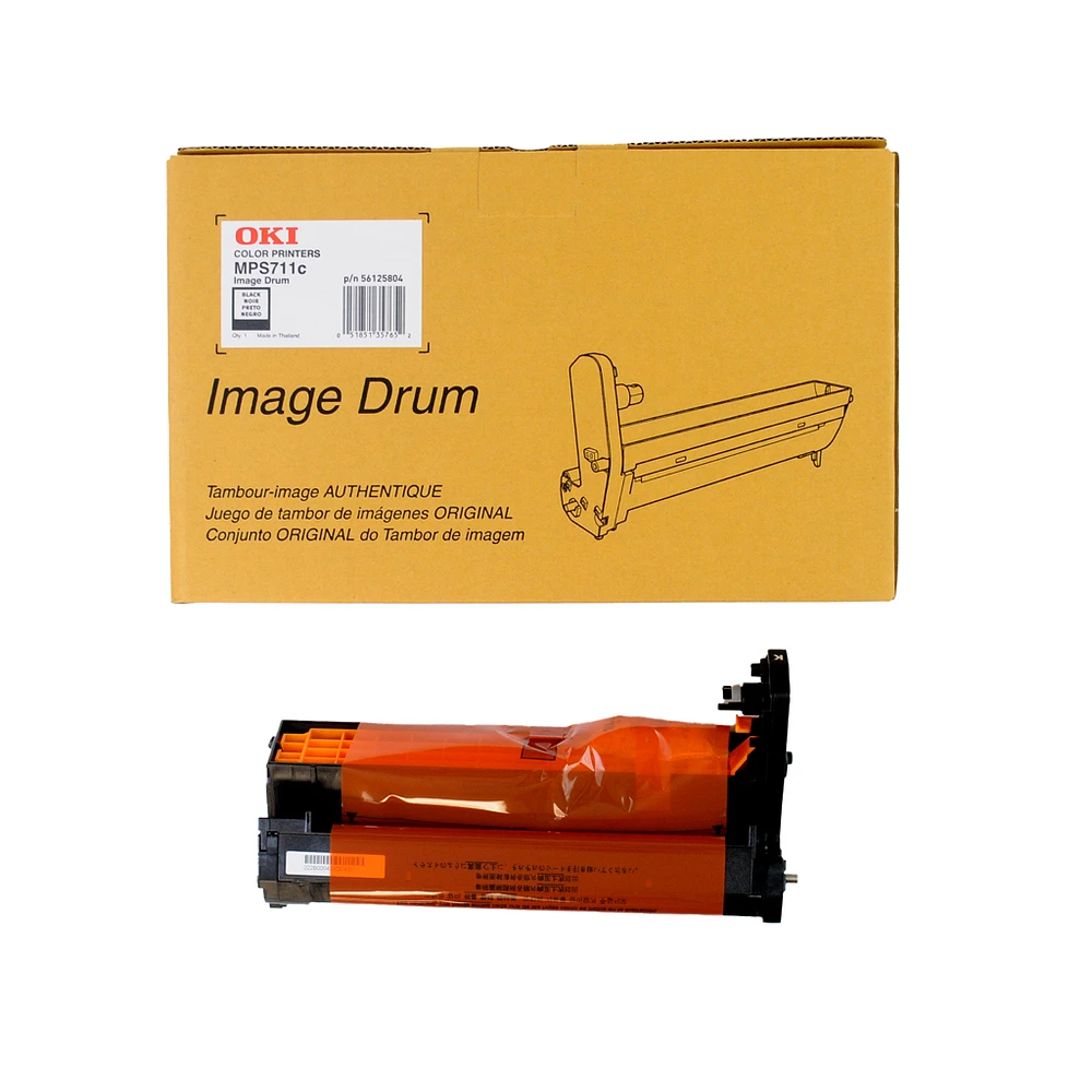~Brand New Original Okidata 56125804 Black Laser Drum Unit