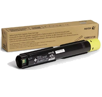 ~Brand New Original Xerox 106R03738 Yellow Laser Toner Cartridge