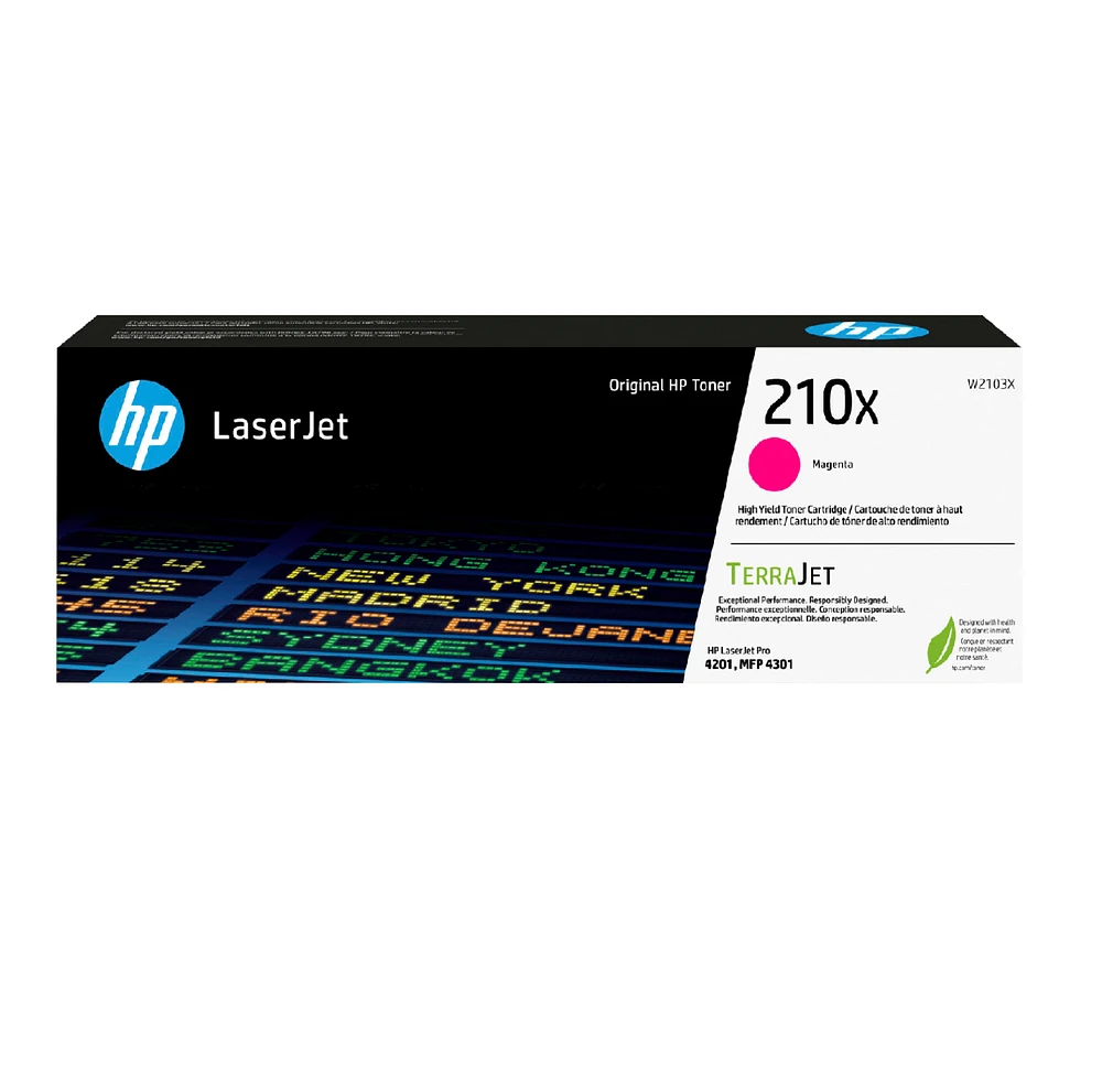 ~Brand New Original HP W2103X (210X) High Yield Magenta Laser Toner Cartridge