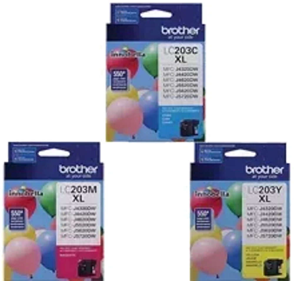 Brand New Original Brother LC-3PKS Ink / Inkjet Cartridge High Yield - Pack of 3