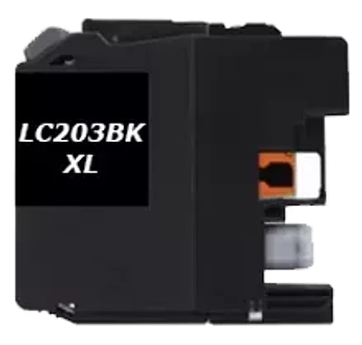 Brother LC-203BK Ink / Inkjet Cartridge High Yield - Black