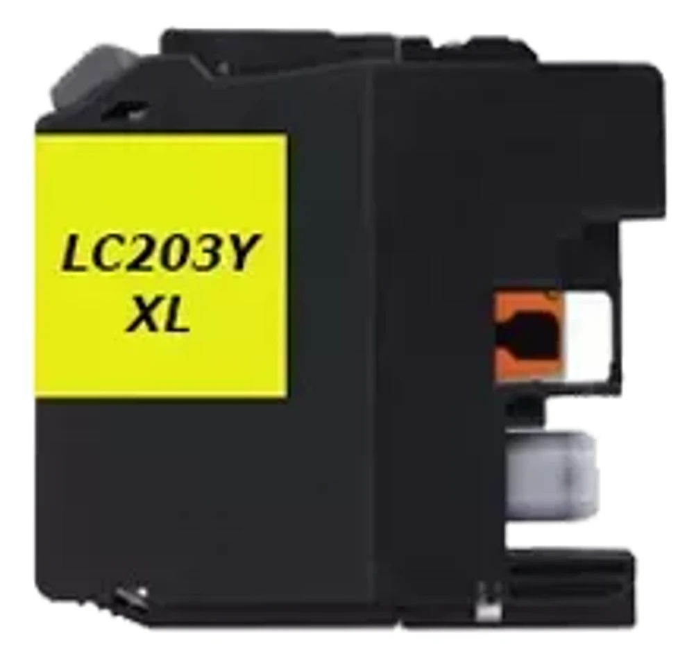 Brother LC-203Y Ink / Inkjet Cartridge High Yield - Yellow