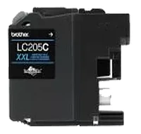 Brother LC-205C Ink / Inkjet Cartridge Extra High Yield - Cyan