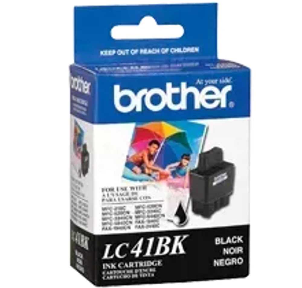 Brand New Original Brother LC-41BK Ink / Inkjet Cartridge - Black