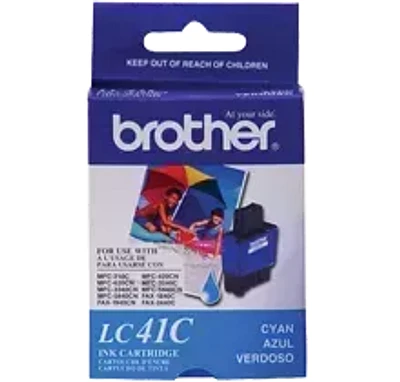 Brand New Original Brother LC-41C Ink / Inkjet Cartridge - Cyan