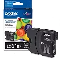 Brand New Original Brother LC-61BK Ink / Inkjet Cartridge - Black