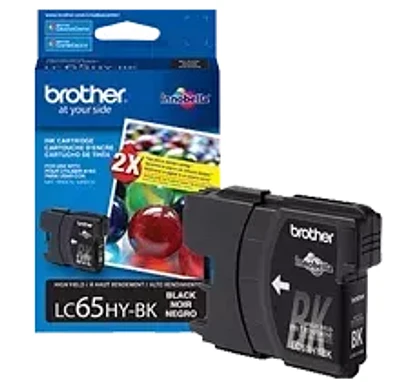 Brand New Original Brother LC-65BK Ink / Inkjet Cartridge High Yield - Black