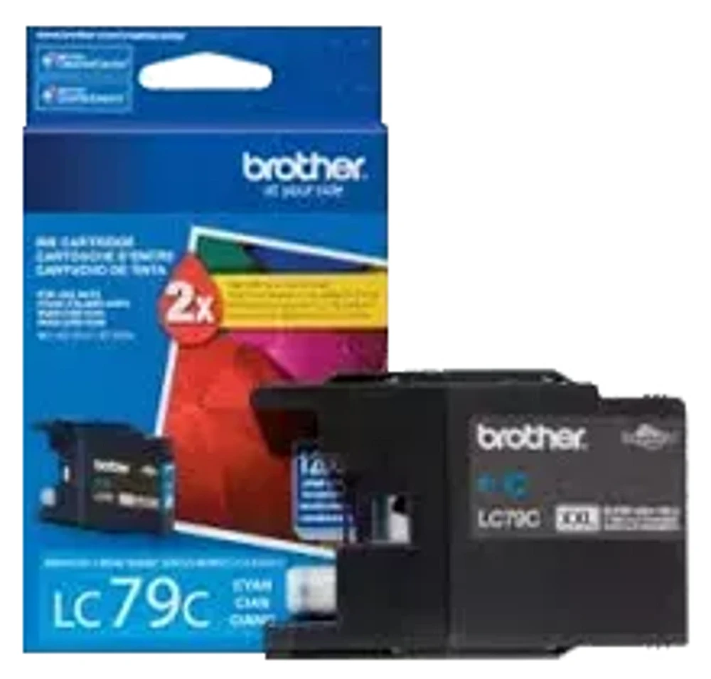 Brand New Original Brother LC-75C Ink / Inkjet Cartridge High Yield - Cyan