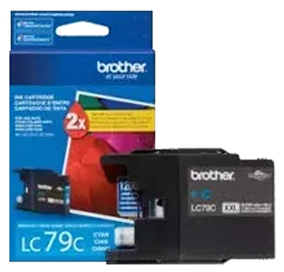 Brand New Original Brother LC-75C Ink / Inkjet Cartridge High Yield - Cyan