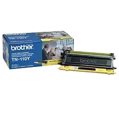 Brand New Original Brother TN-110Y Laser Toner Cartridge - Yellow