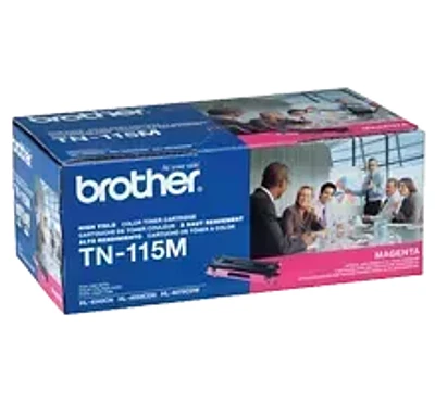 Brand New Original Brother TN-115M Laser Toner Cartridge - High Yield - Magenta