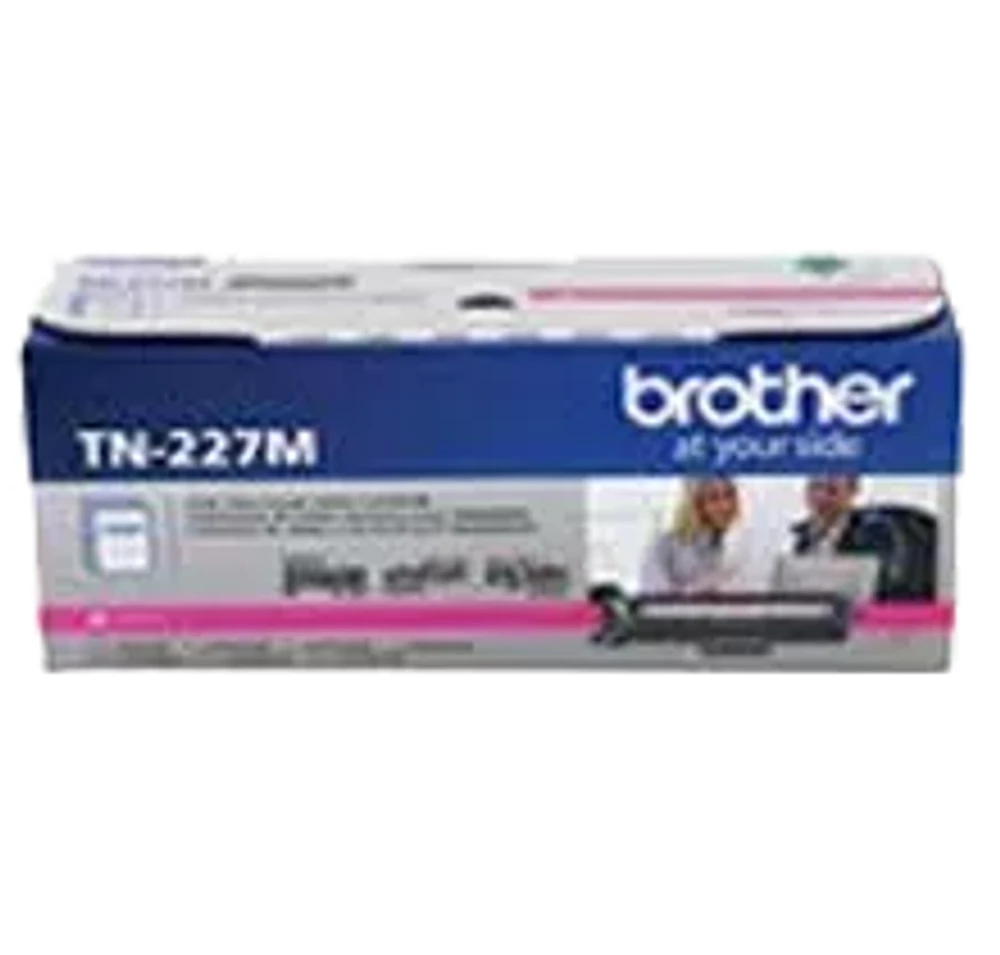 Brand New Original Brother TN-227M Laser Toner Cartridge - High Yield - Magenta