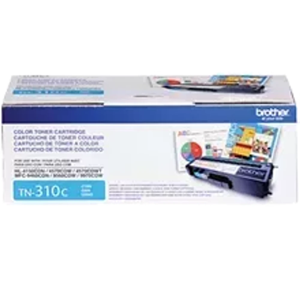 Brand New Original Brother TN-310C Laser Toner Cartridge - Cyan