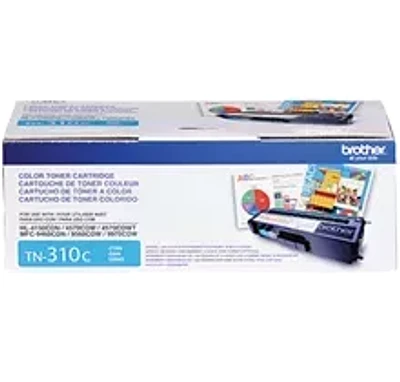 Brand New Original Brother TN-310C Laser Toner Cartridge - Cyan