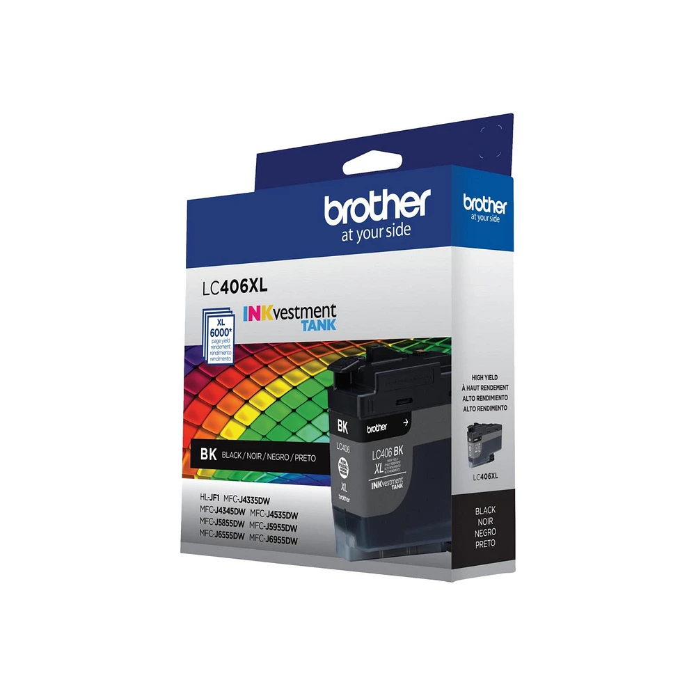 ~Brand New Original Brother LC406XLBK Black Ink / Inkjet Cartridge