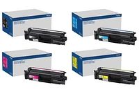 ~Brand New Original Brother TN810 Black Cyan Magenta Yellow Laser Toner Cartridge Set