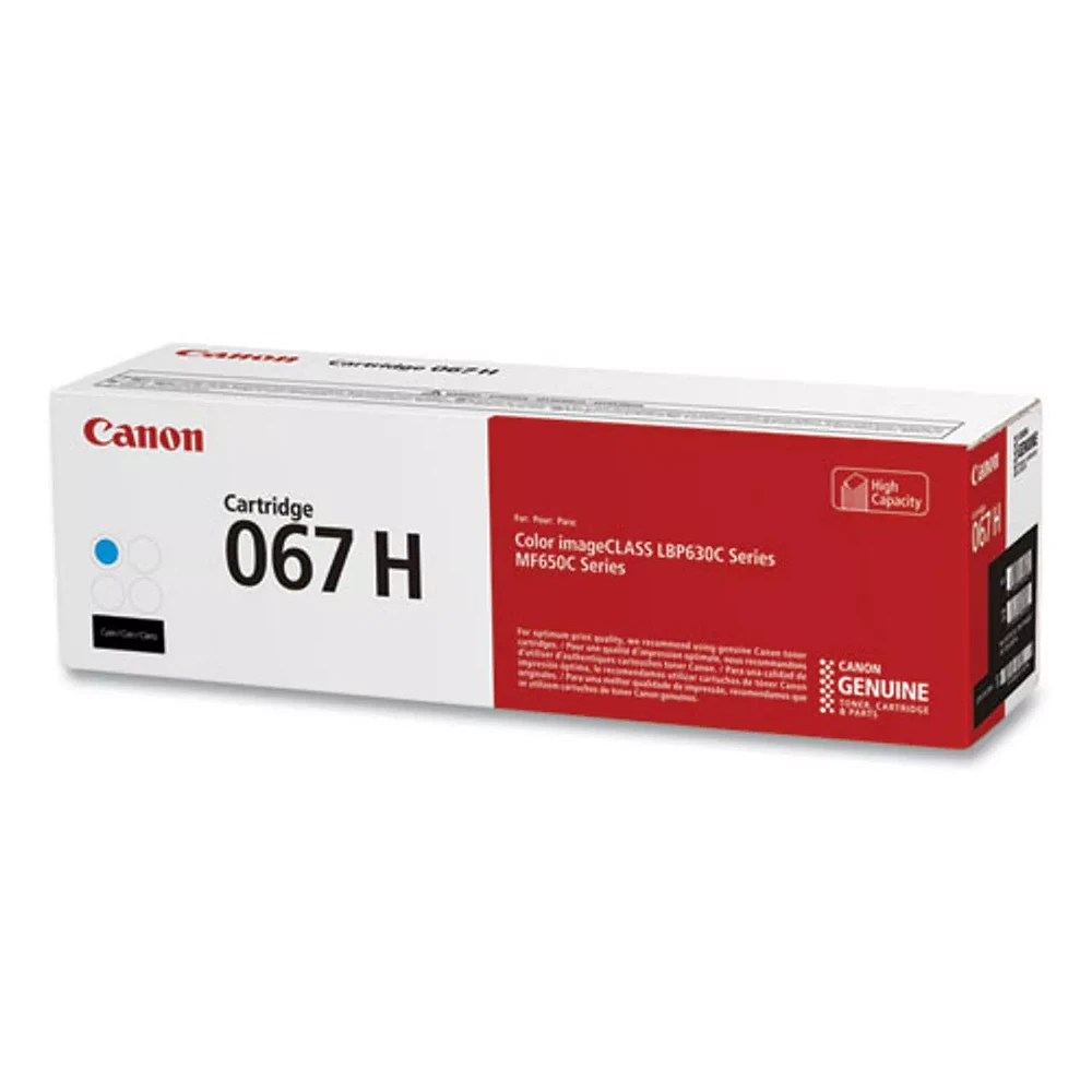 ~Brand New Original Canon 5105C001 (067H) High Yield Cyan Laser Toner Cartridge