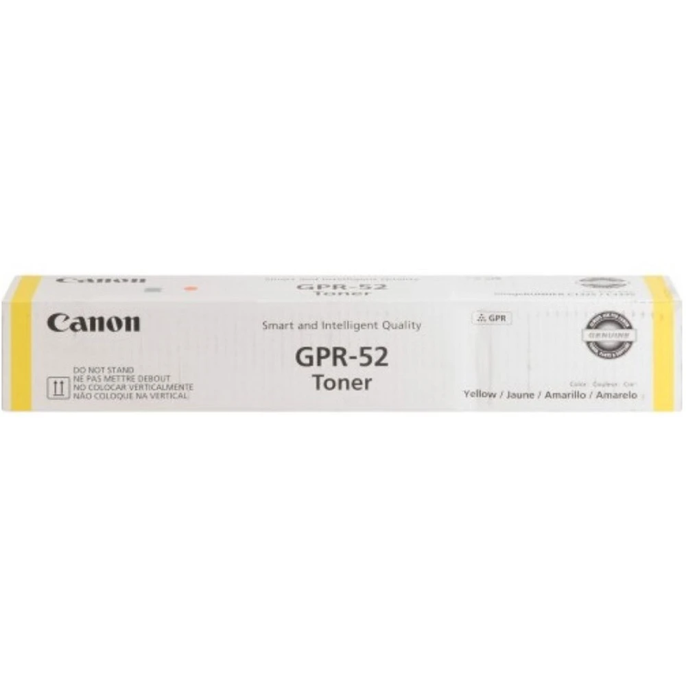 ~Brand New Original Canon 9109B003AA (GPR-52) Yellow Laser Toner Cartridge