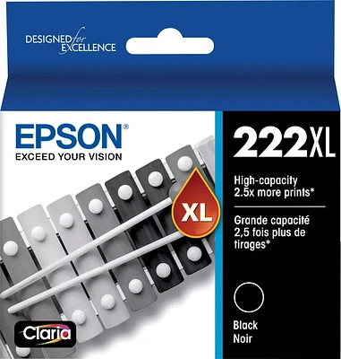 ~Brand New Original Epson T222XL120 Black Ink / Inkjet Cartridge