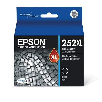 ~Brand New Original Epson T252XL120 High Yield High Yield Black Ink / Inkjet Cartridge