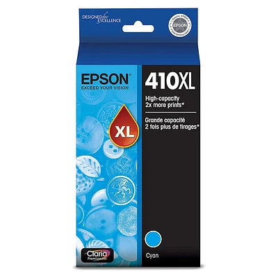 ~Brand New Original Epson T410XL220 High Yield Cyan Ink / Inkjet Cartridge