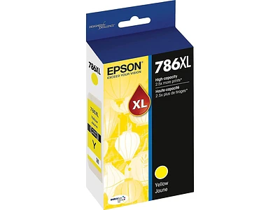 ~Brand New Original Epson T786XL420 High Yield Yellow Ink / Inkjet Cartridge