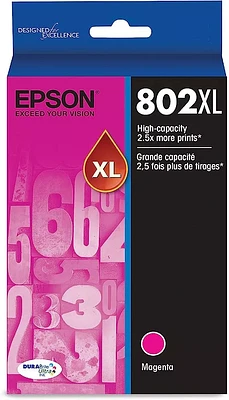 ~Brand New Original Epson T802XL320 High Yield Magenta Ink / Inkjet Cartridge