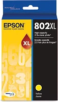 ~Brand New Original Epson T802XL420 High Yield Yellow Ink / Inkjet Cartridge