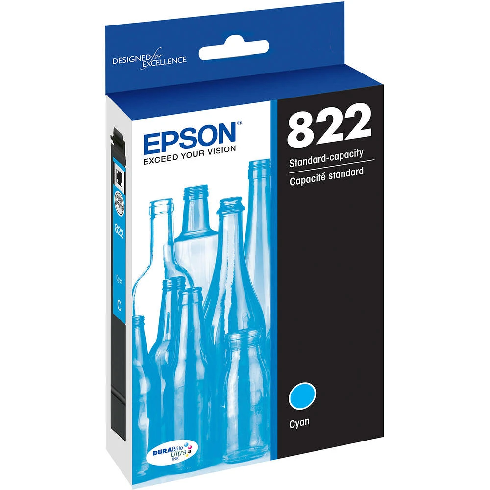 ~Brand New Original Epson T822220 Cyan Ink / Inkjet Cartridge