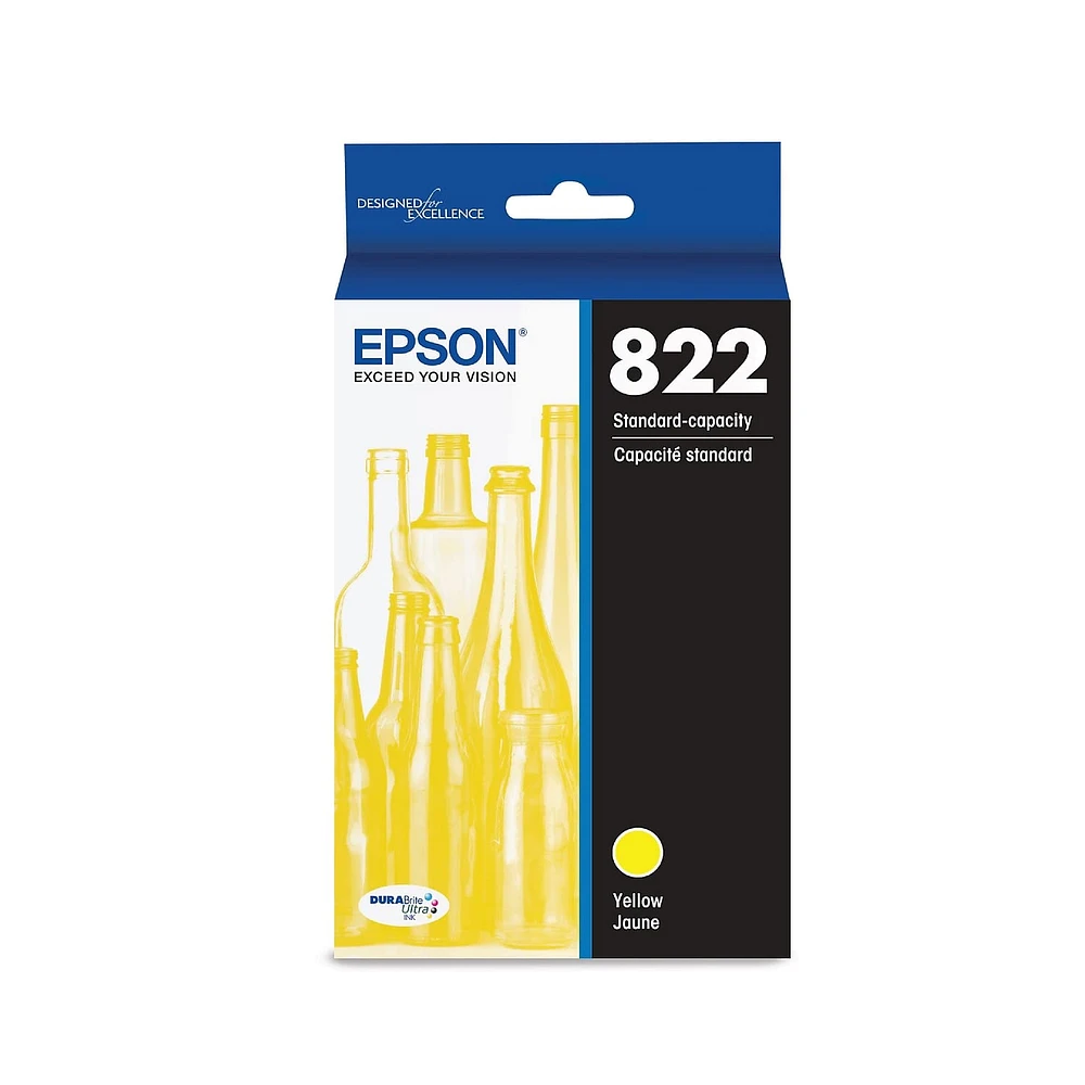 ~Brand New Original Epson T822420 Yellow Ink / Inkjet Cartridge