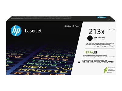 ~Brand New Original HP W2130X (213X) High Yield Black Laser Toner Cartridge