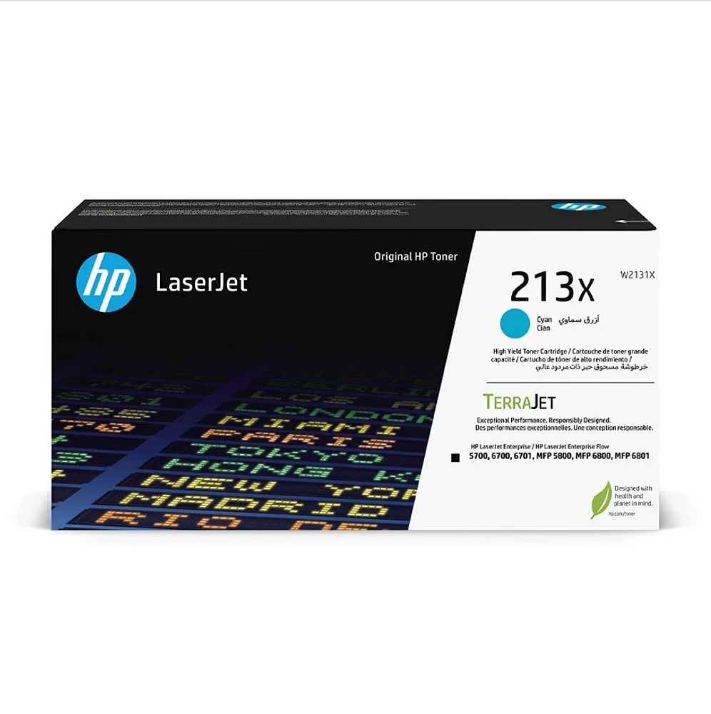 ~Brand New Original HP W2131X (213X) High Yield Cyan Laser Toner Cartridge