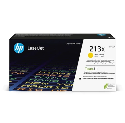 ~Brand New Original HP W2132X (213X) High Yield Yellow Laser Toner Cartridge