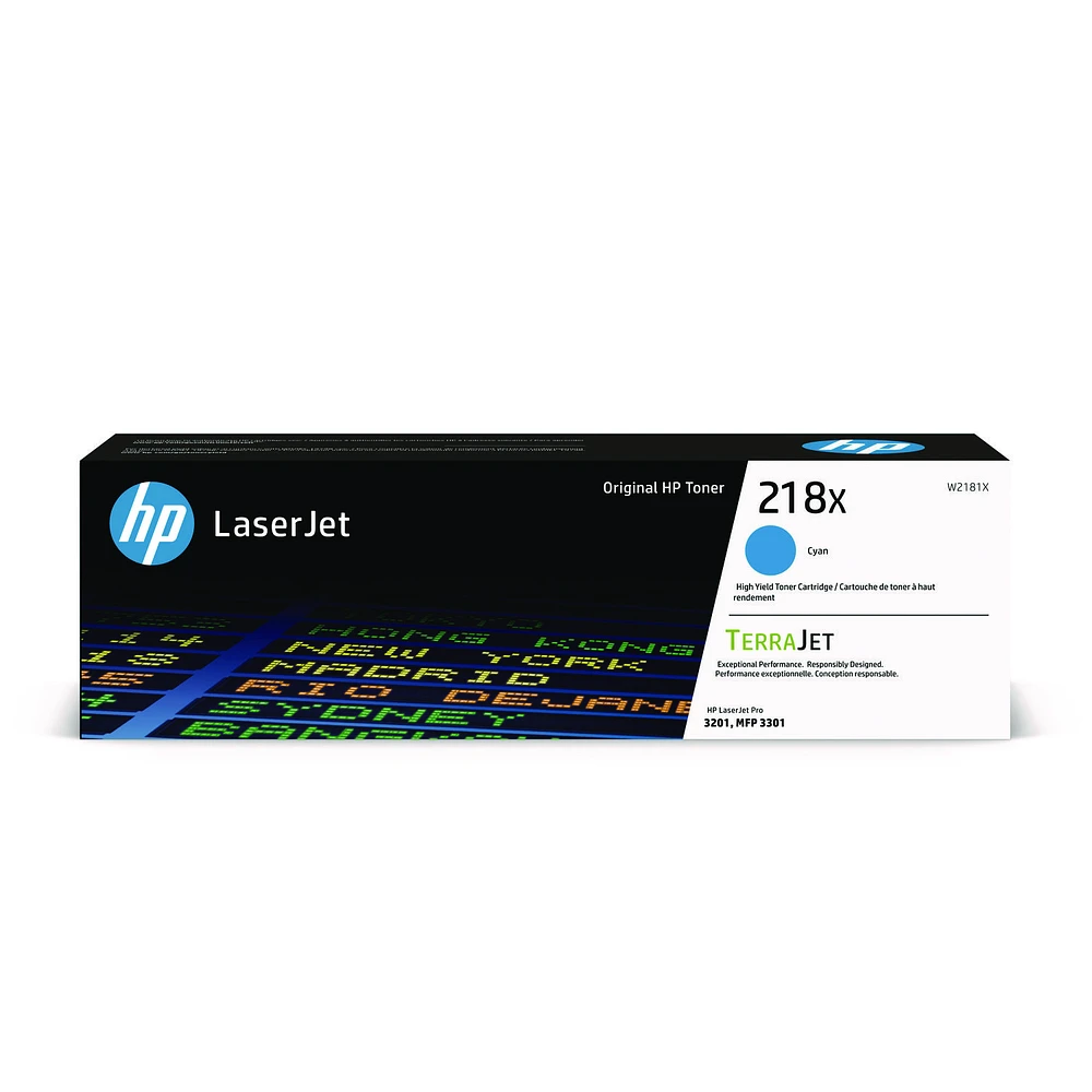 ~Brand New Original HP W2181X (218X) High Yield Cyan Laser Toner Cartridge