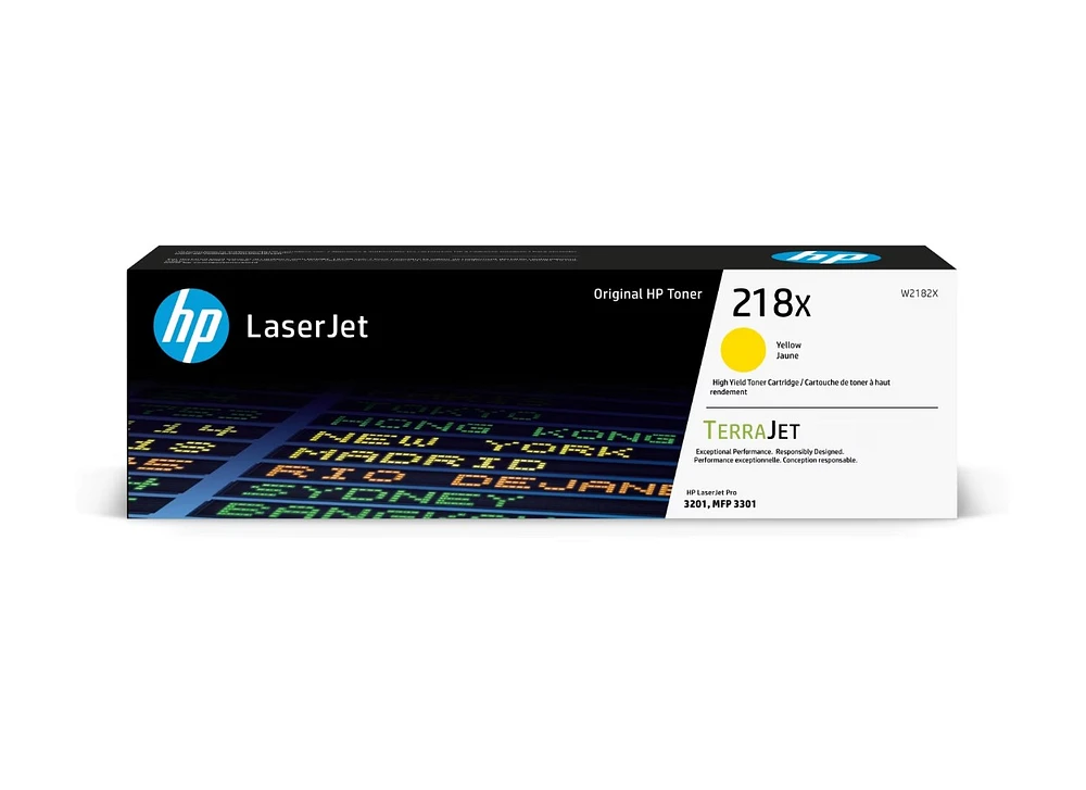 ~Brand New Original HP W2182X (218X) High Yield Yellow Laser Toner Cartridge