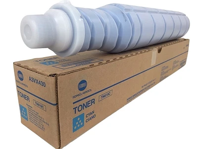 ~Brand New Original Konica Minolta A3VX430 (TN619C) Cyan Laser Toner Cartridge