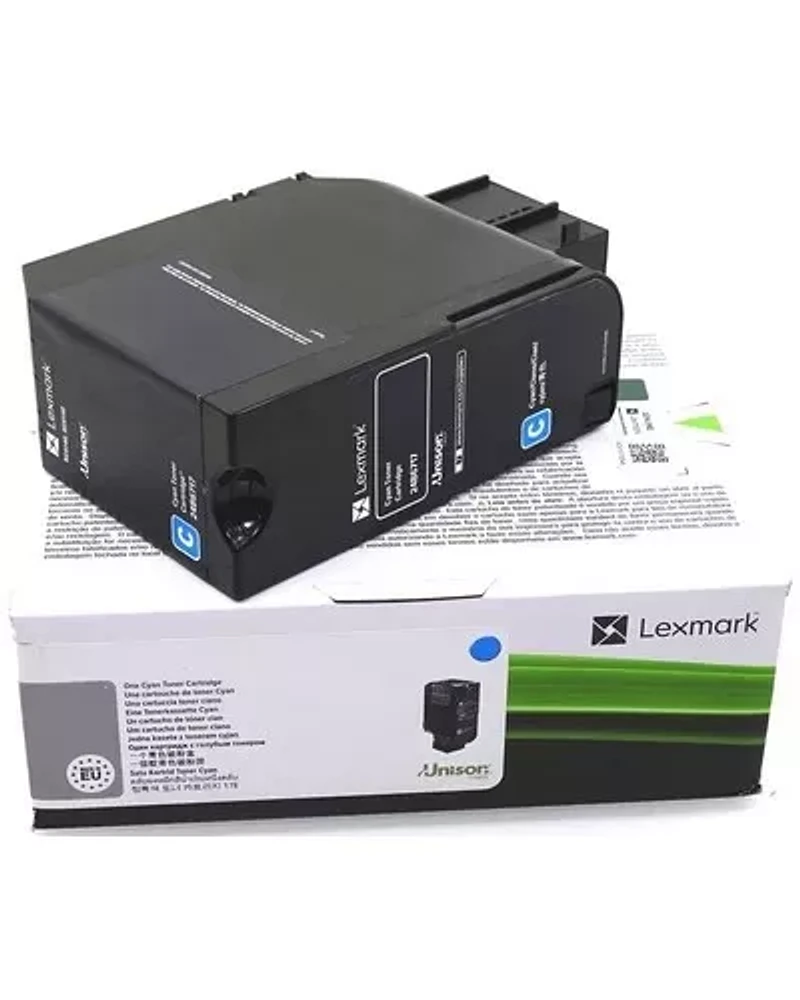 ~Brand New Original Lexmark IBM 24B7511 Cyan Laser Toner Cartridge