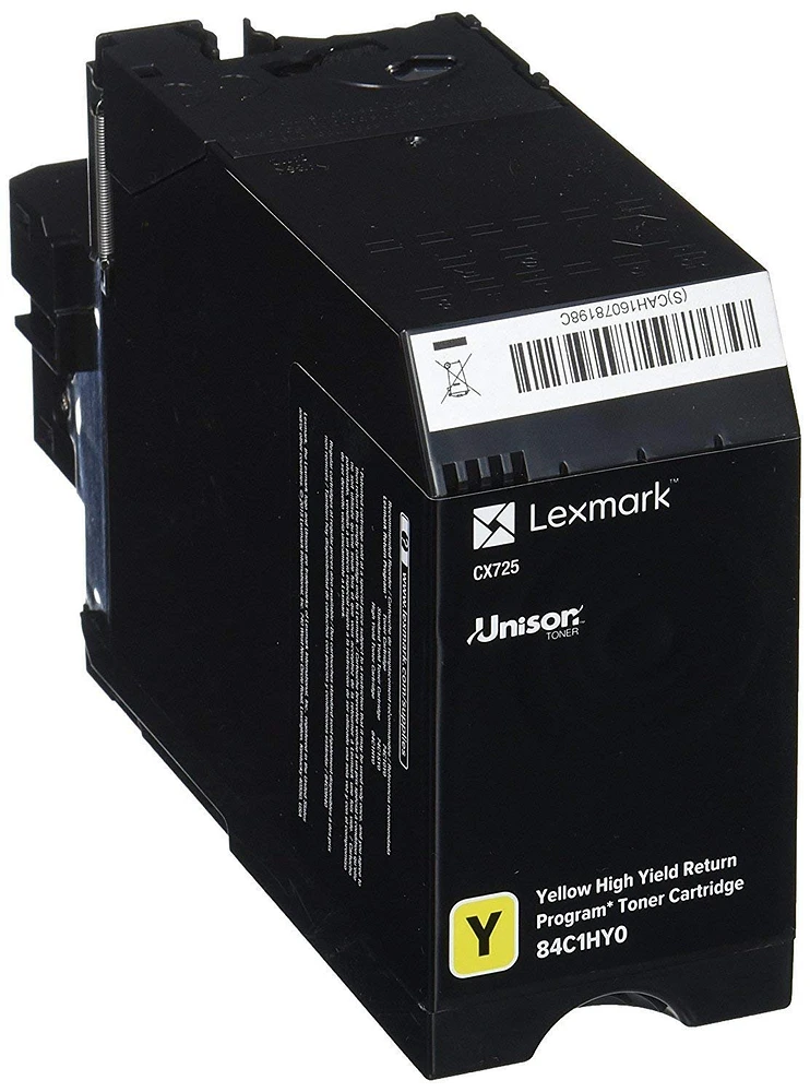 ~Brand New Original Lexmark IBM 84C1HY0 Yellow Laser Toner Cartridge