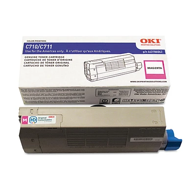 Brand New Original Okidata Magenta Laser Toner Cartridge