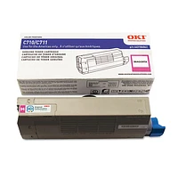 Brand New Original Okidata Magenta Laser Toner Cartridge