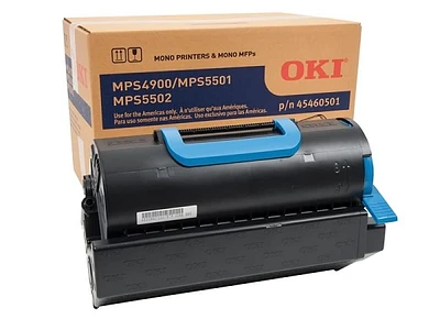 ~Brand New Original Okidata 45460501 Ultra High Yield Black Laser Toner Cartridge