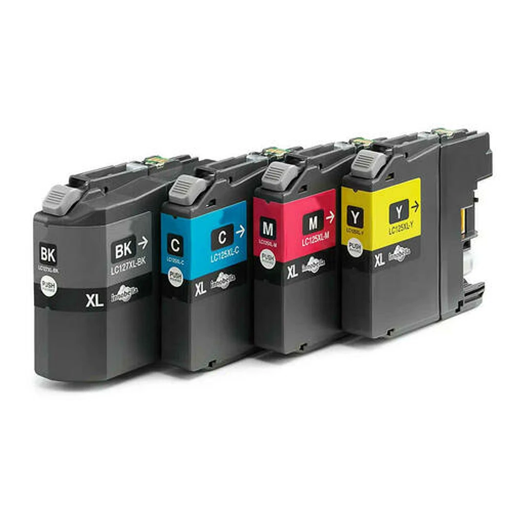 Brother LC402XL Set Black Cyan Magenta Yellow Ink / Inkjet Cartridge