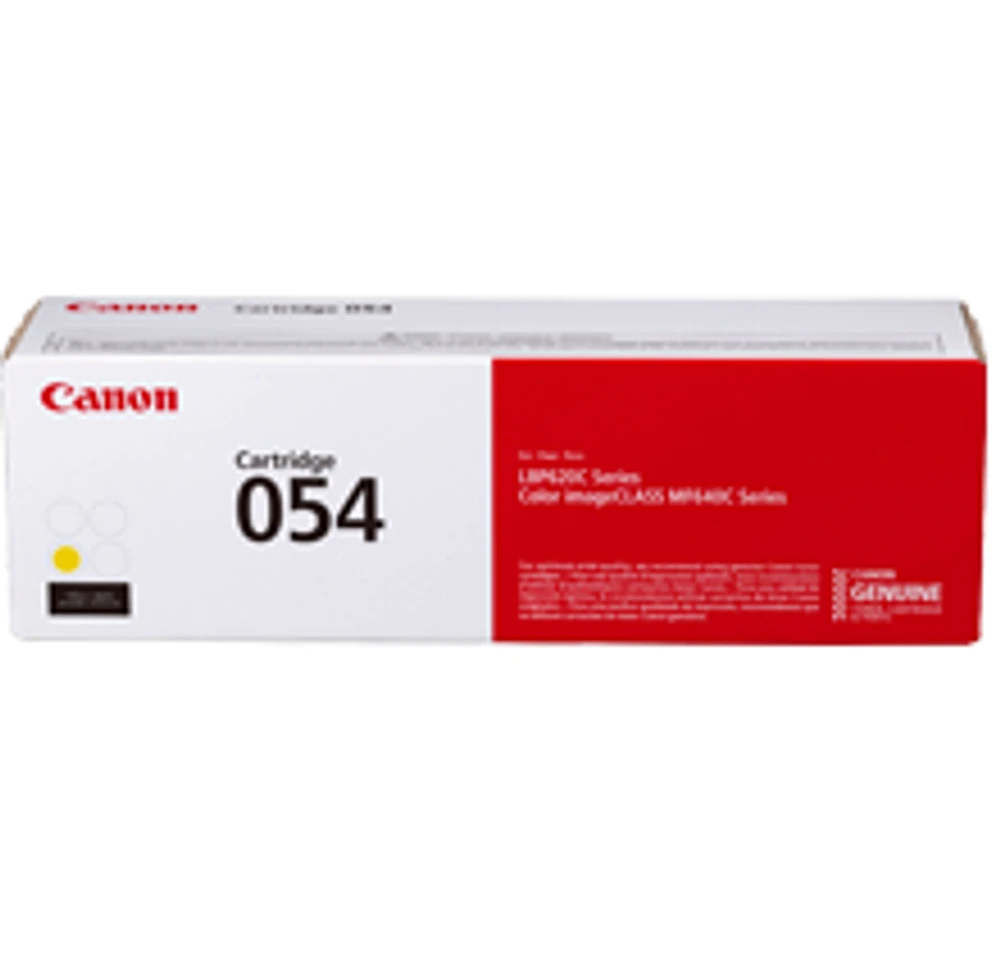 ~Brand New Original Canon 3021C001 (054) Yellow Laser Toner Cartridge