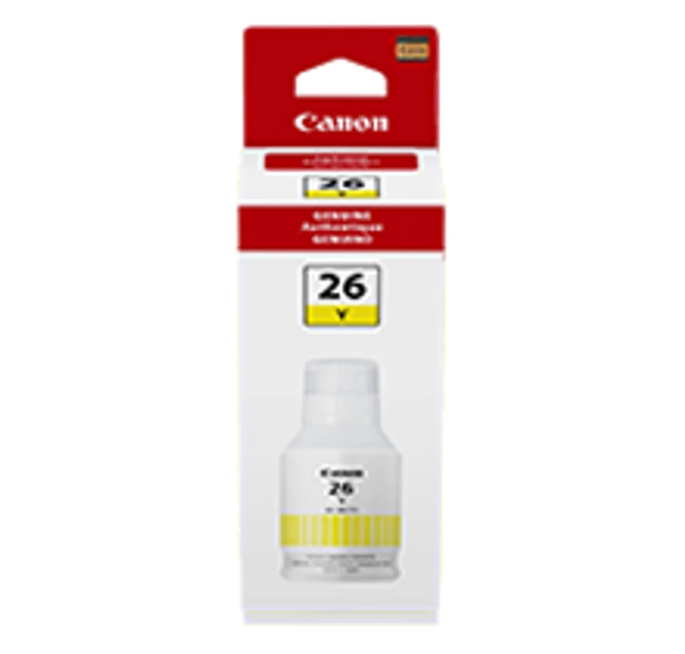 ~Brand New Original Canon 4423C001 (GI-26) Yellow INK / INKJET Cartridge