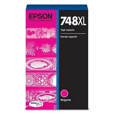 ~Brand New Original Epson T748XL320 Magenta INK / INKJET Cartridge