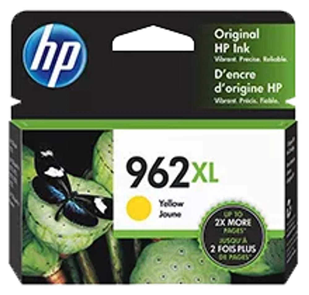 ~Brand New Original HP 3JA02AN (962XL) Yellow INK / INKJET Cartridge