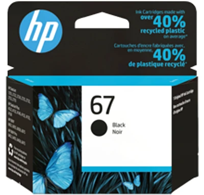 ~Brand New Original HP 3YM56AN (67) Black INK / INKJET Cartridge