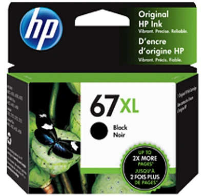 ~Brand New Original HP 3YM57AN (67XL) Black INK / INKJET Cartridge