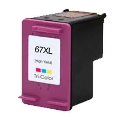 HP 3YM58AN (67XL) Tri-Color INK / INKJET Cartridge