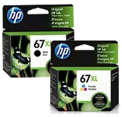 ~Brand New Original HP 3YP31BN (67XL) INK / INKJET CARTRIDGE COMBO BLACK TRI-COLOR